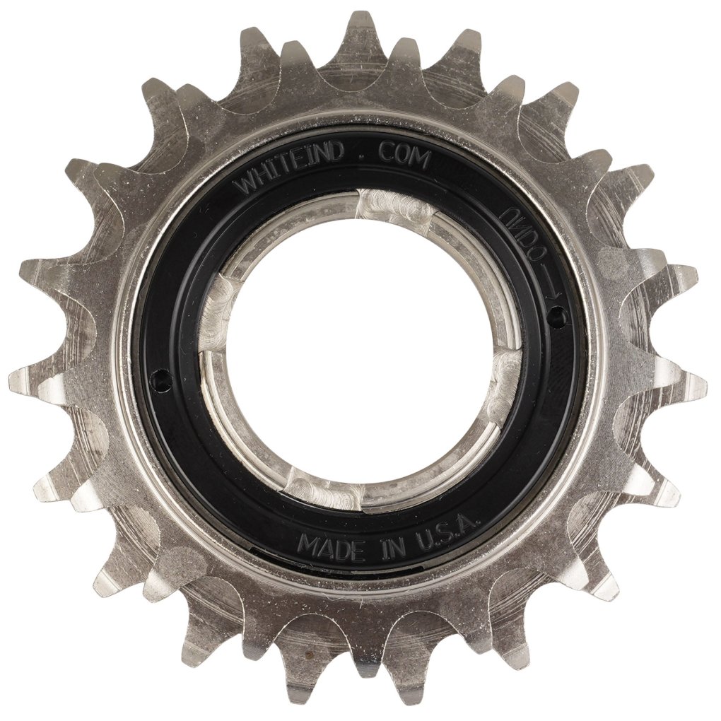 White Industries Singlespeed Double Standard Engagement Freewheel - 17/19 teeth - black lockring