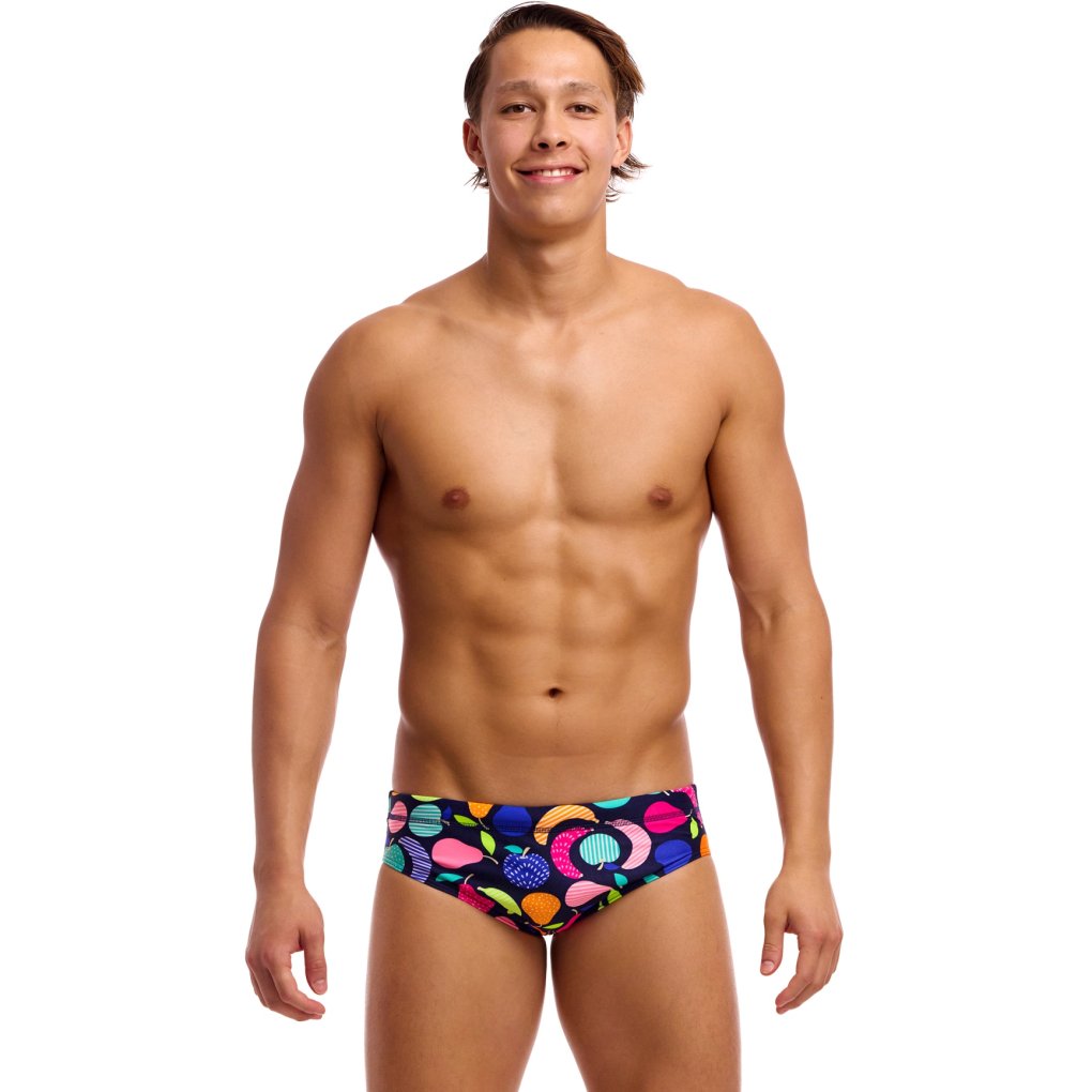 Funky Trunks Classic Eco Swim Briefs Men - Fruit Salad