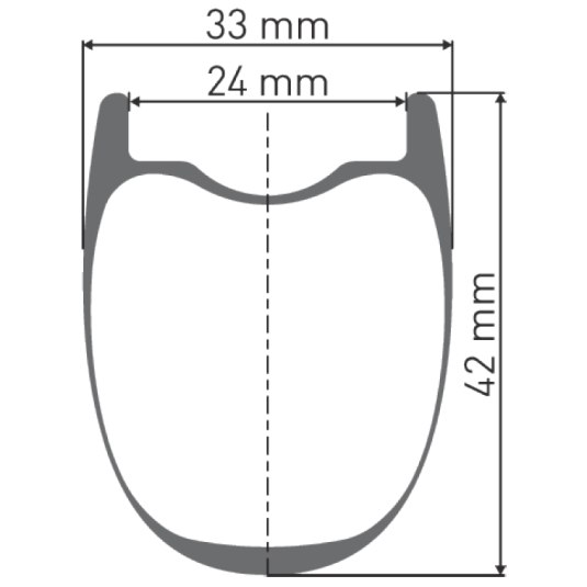 DT Swiss HGC 1400 SPLINE 42 Rear Wheel - 28