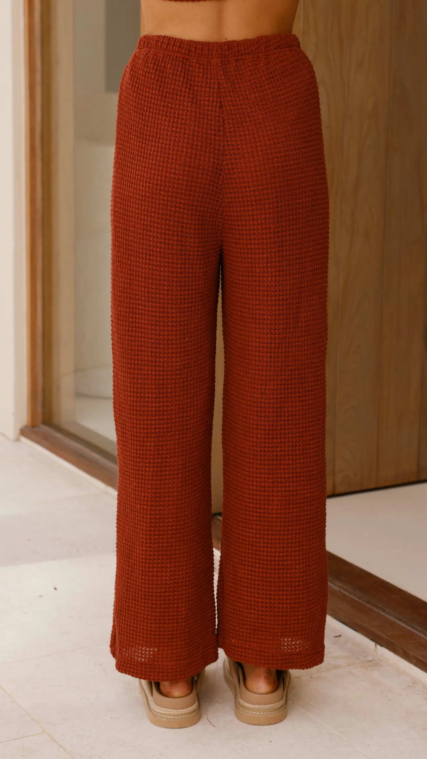 Naisha Pants - Rust
