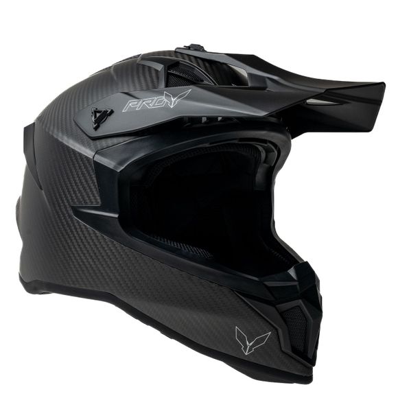 Casque cross Prov FALCON 2026 - Carbone / NoirRef : POV0092