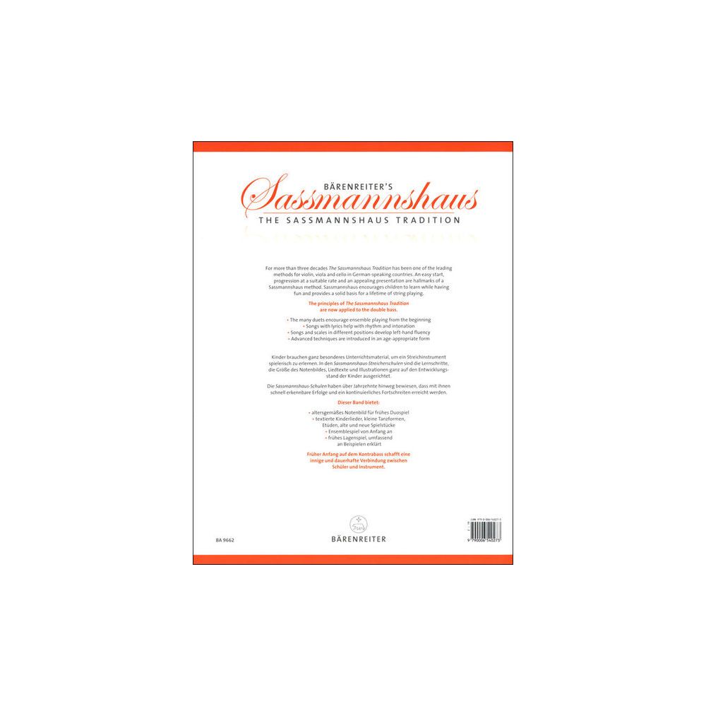 Bärenreiter Sassmannshaus Anfang Bass 2 – Thomann Ireland