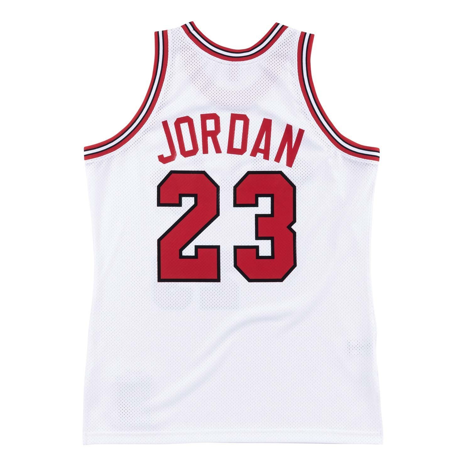 Michael Jordan #23 Chicago Bulls 1984-85 Authentic NBA Jersey White