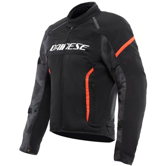 Dainese AIR FRAME 3 TEX Motorcycle Jacket - Black / RedRef: DN2143