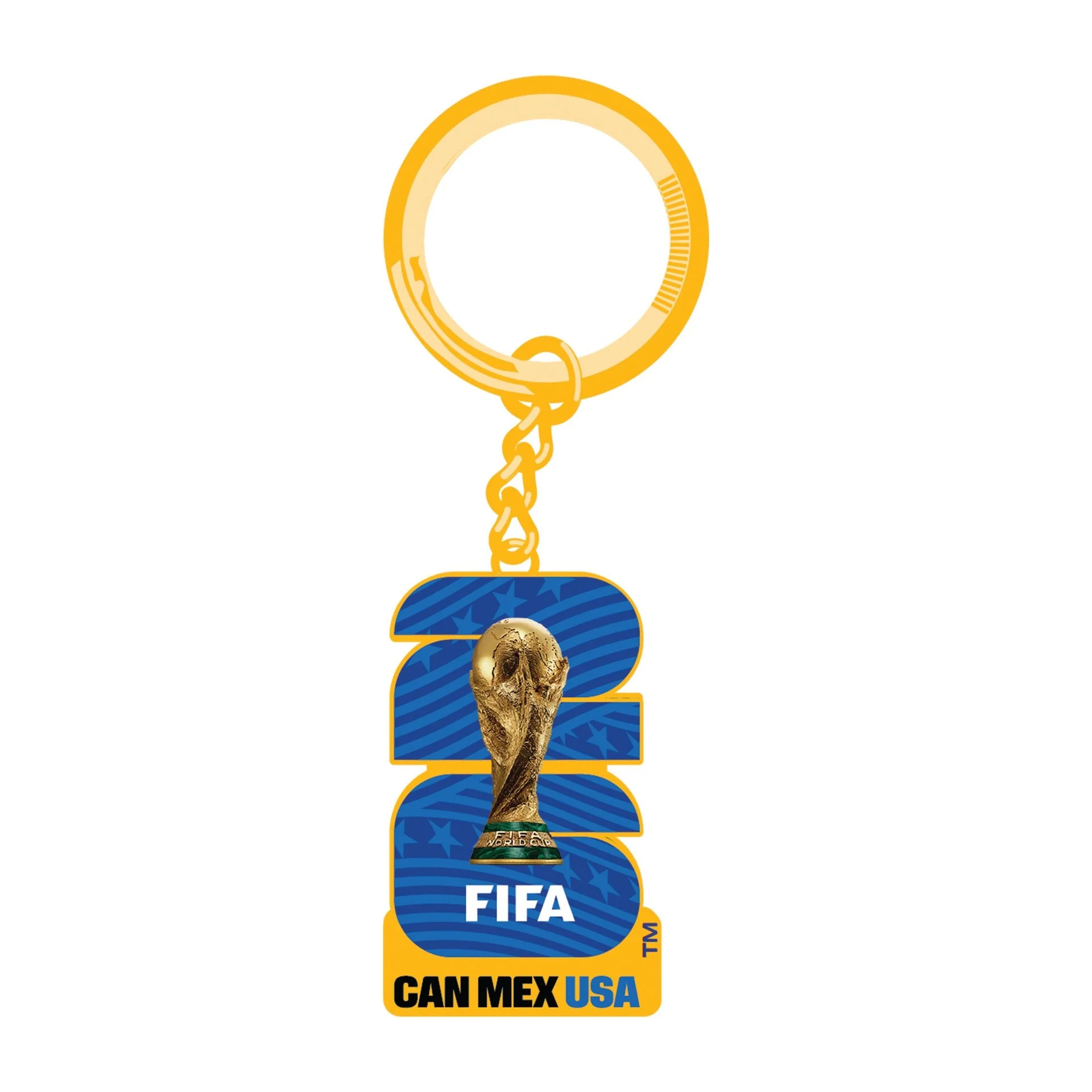 2026 Soccer Fan Collection Host Country USA Keychain