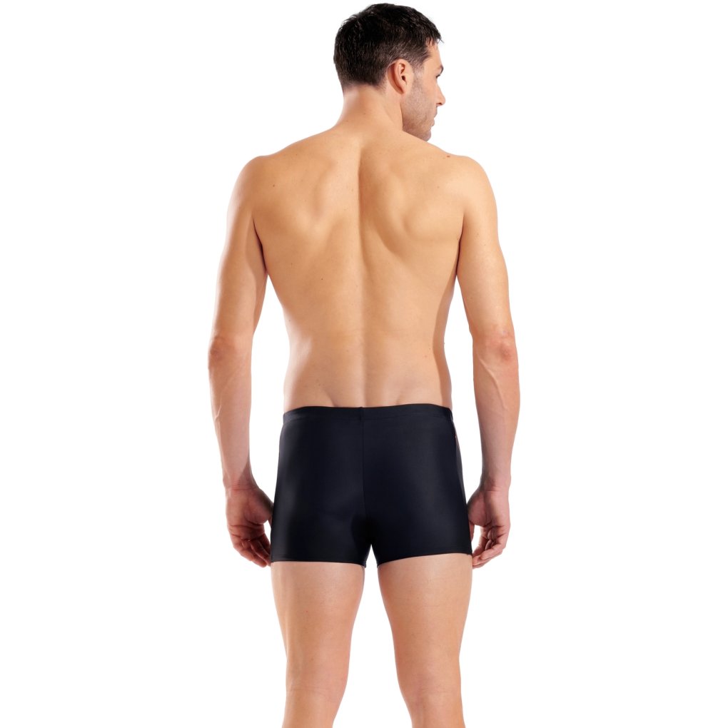 arena Feel Neo Stream Swim Shorts Men - Black/Turquoise/Team Orange