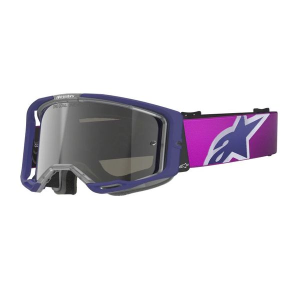 Alpinestars VISION 8 CORP IRIDIUM 2026 cross goggles - Purple / GrayRef: Ap3927 / 5101625-3153-Os