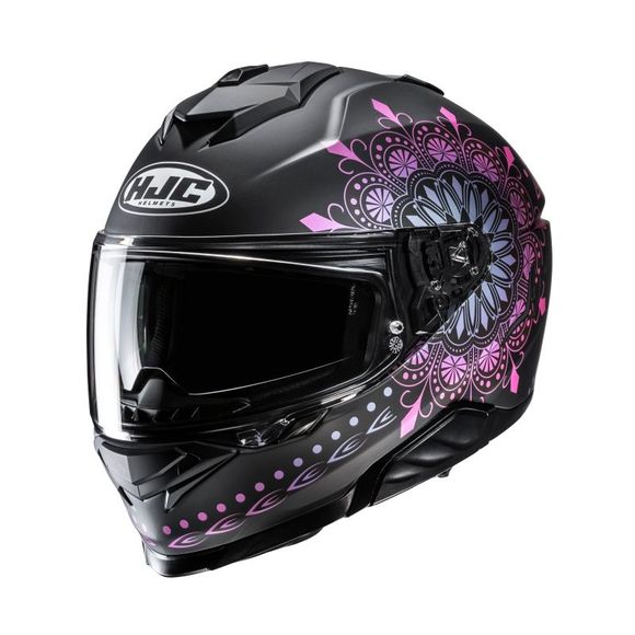 HJC I71 Full-Face Helmet - NIEL - Black / PinkRef: HJ1401