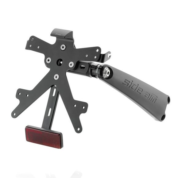 Rizoma side arm license plate holder - blackRef: rz0451 / pt706b