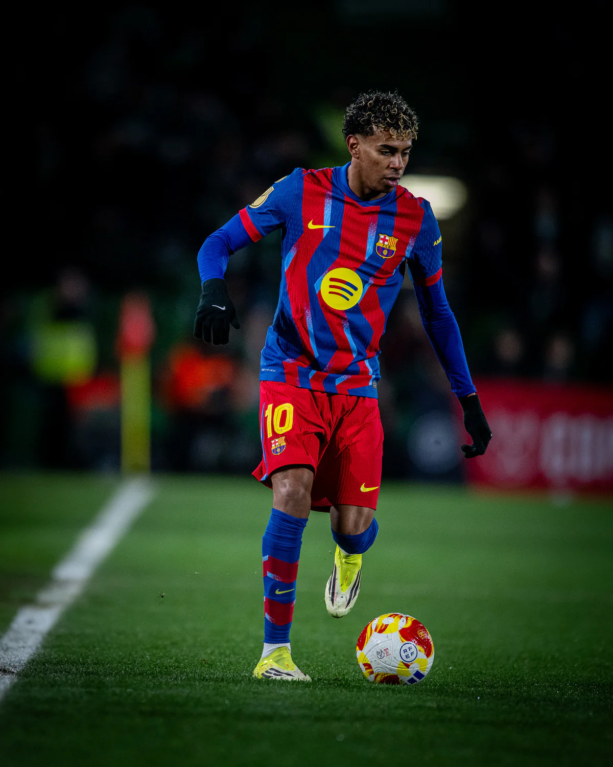 LAMINE YAMAL | UCL Men's fourth jersey 25/26 FC Barcelona - Player's Edition