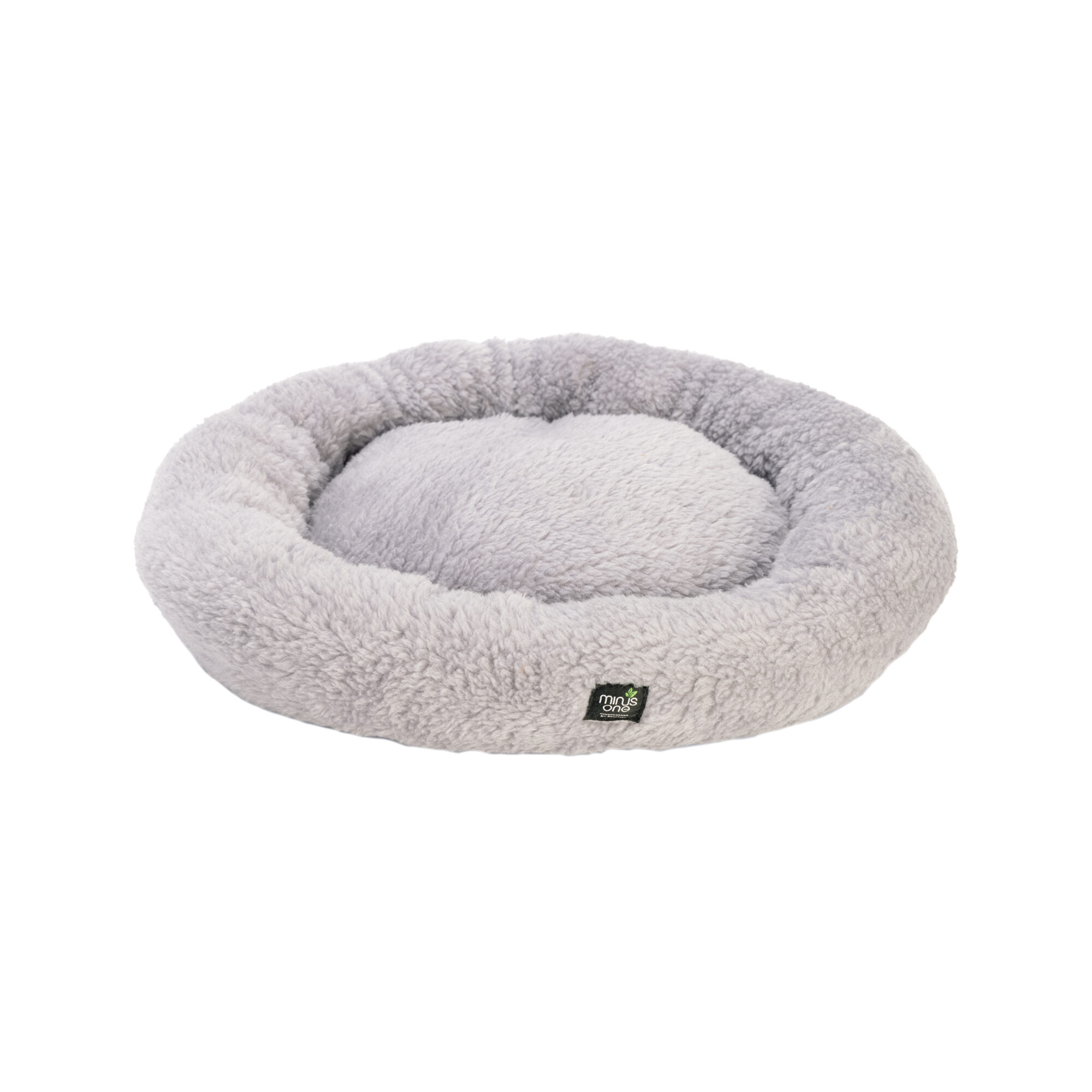 Beeztees Minus One Quinty Cat Bed - Light Grey - 40 x 40 x 6 cm