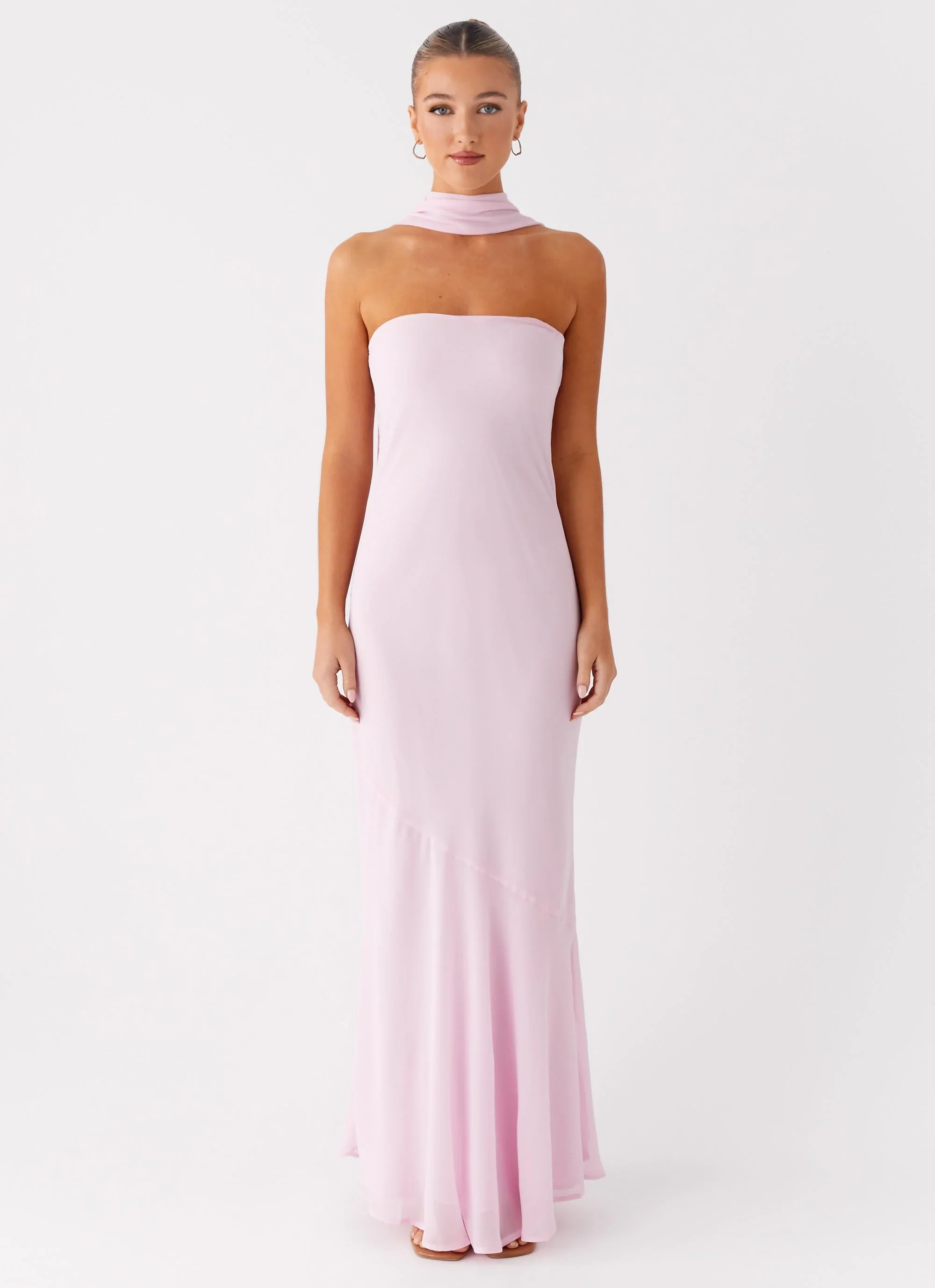 Under The Pagoda Maxi Dress - Pink