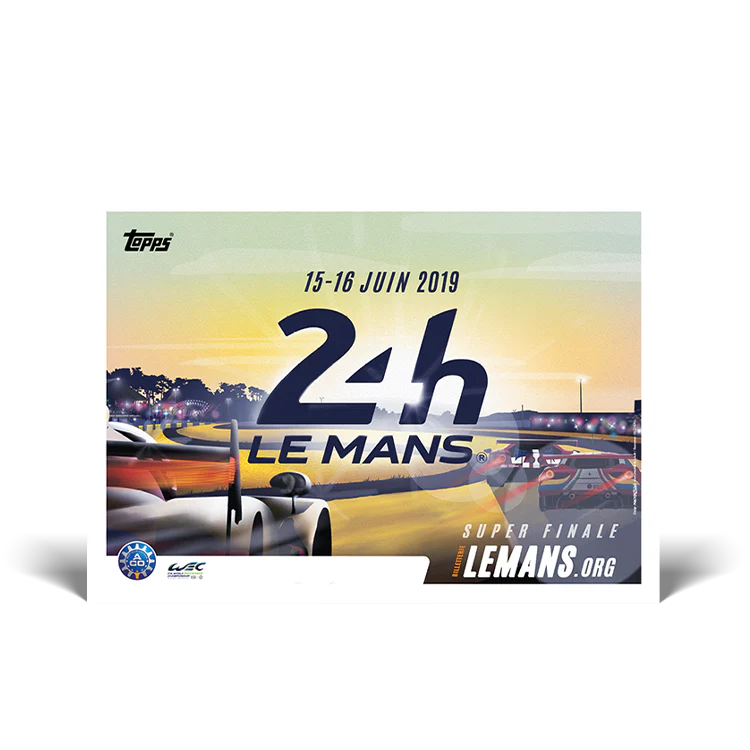 2023 Topps 24H of Le Mans Poster Art #74 - Topps UK