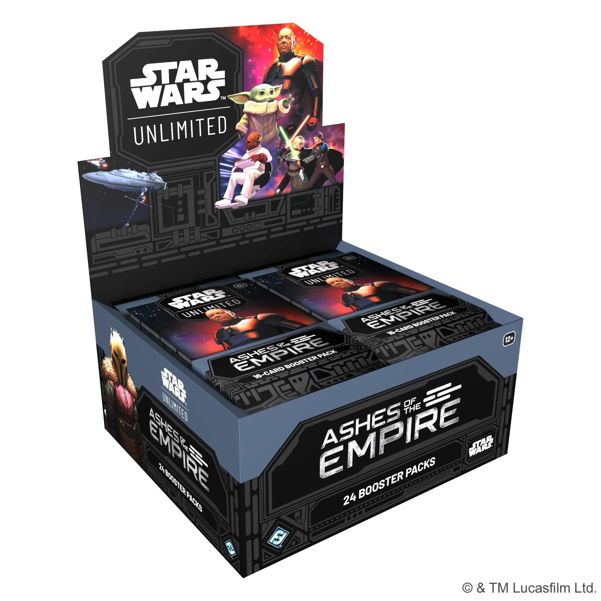 Star Wars: Unlimited - Ashes of the Empire: Booster Display