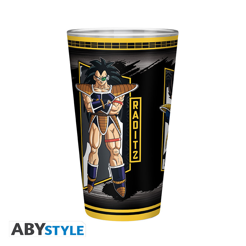 DRAGON BALL Z Large Glass Saiyans Invasion
