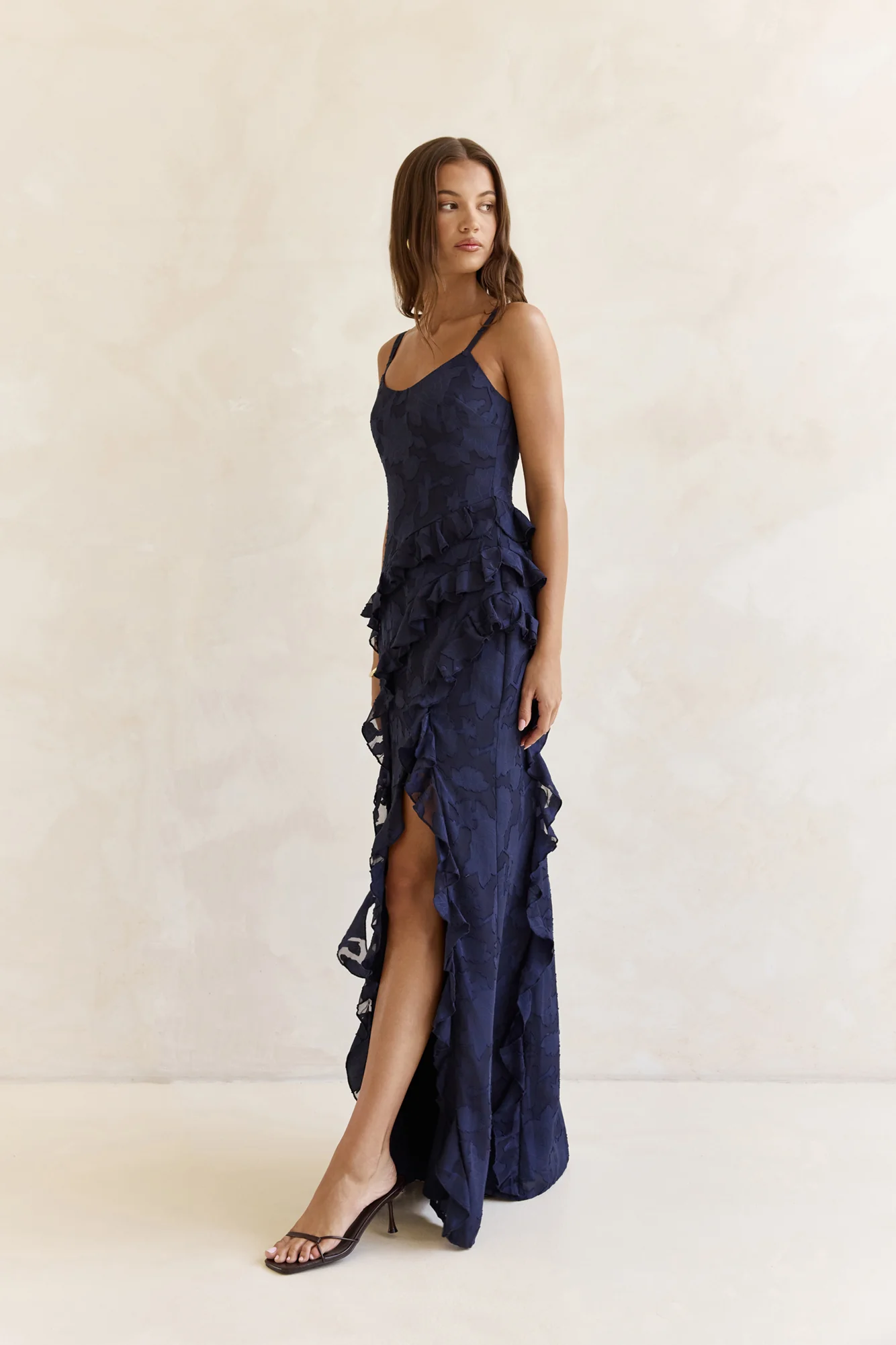 Urban Elegance Maxi Dress Navy