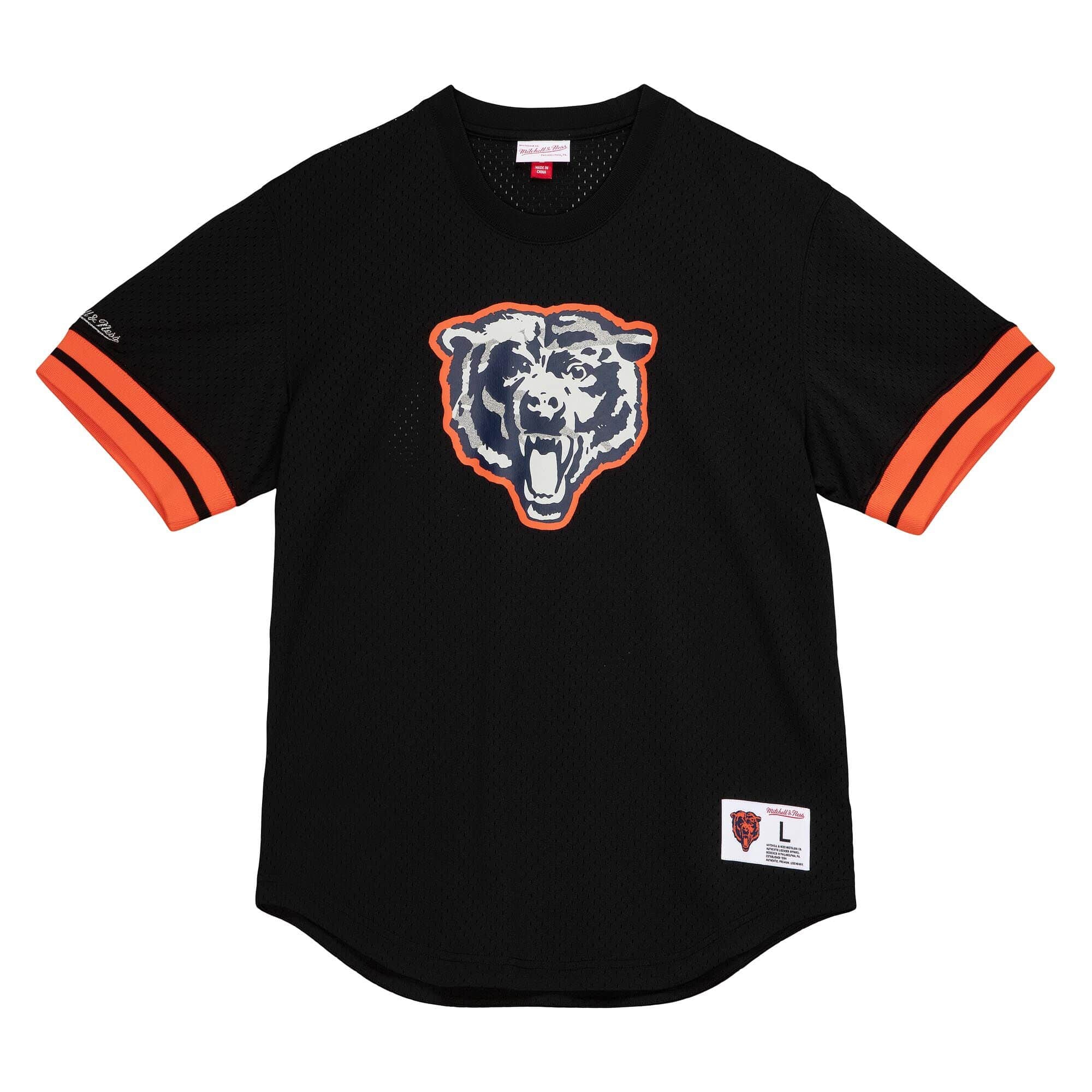 Chicago Bears Mitchell & Ness Camo Reflective NFL Crew Mesh Jersey