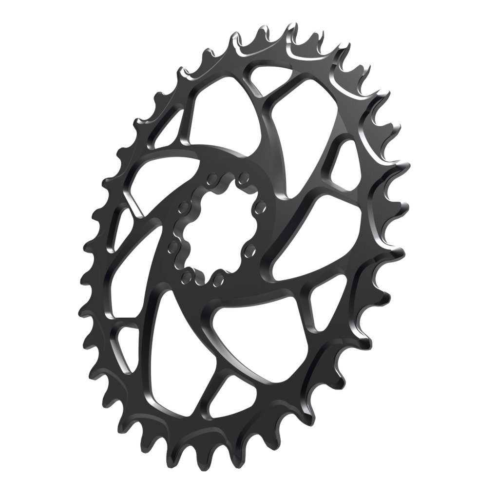 Alugear ELM Narrow Wide Boost MTB Chainring - Oval - for 1x SRAM 8-Bolt Direct Mount