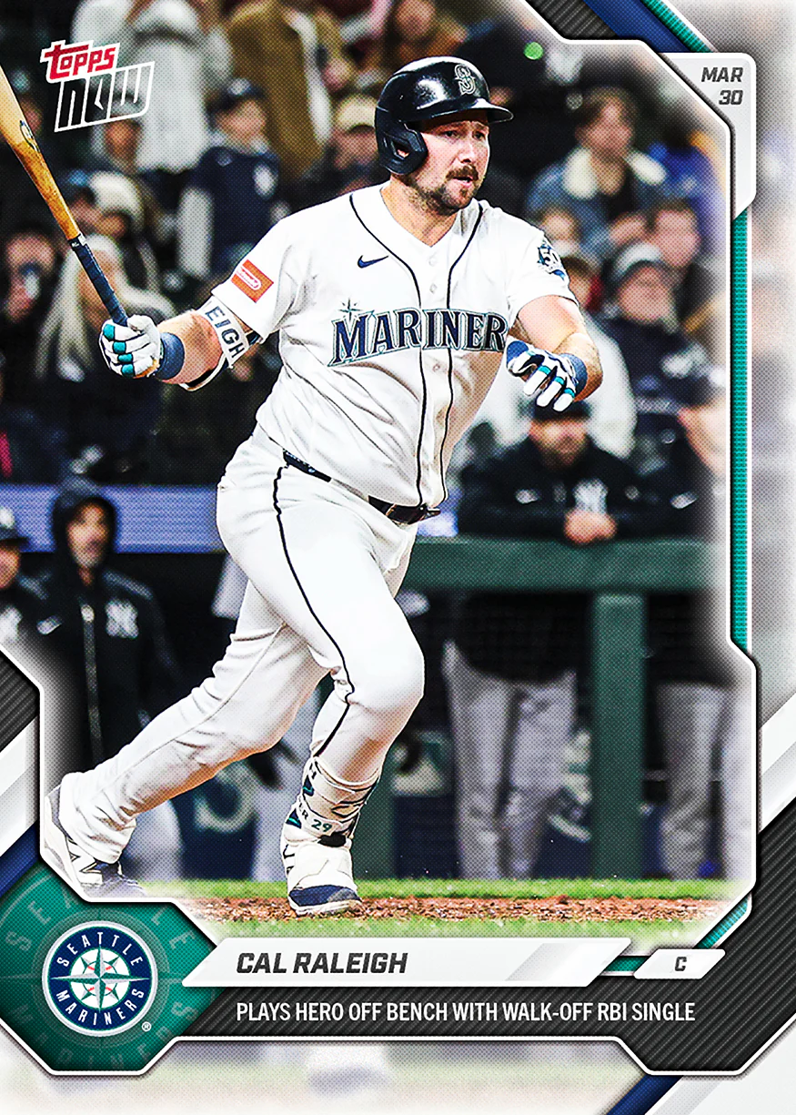 Cal Raleigh - 2026 MLB Topps NOW® - Card 33