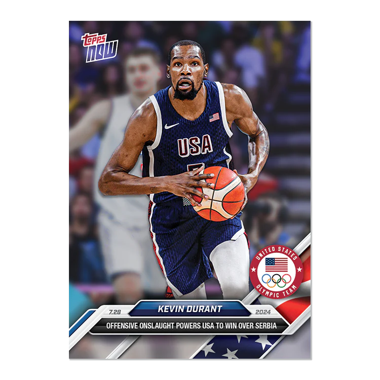 Kevin Durant - 2024 Olympic Games TOPPS NOW® Card 2