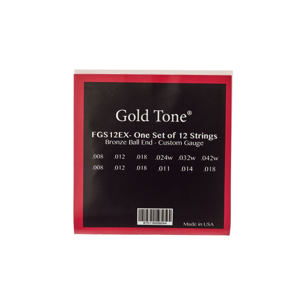 Gold Tone FGS12EX Strings – Thomann Ireland