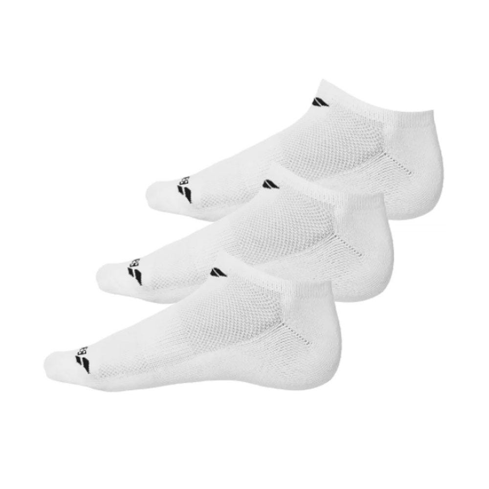 PACK OF 3 PAIRS SOCKS BABOLAT INVISIBLE WHITE