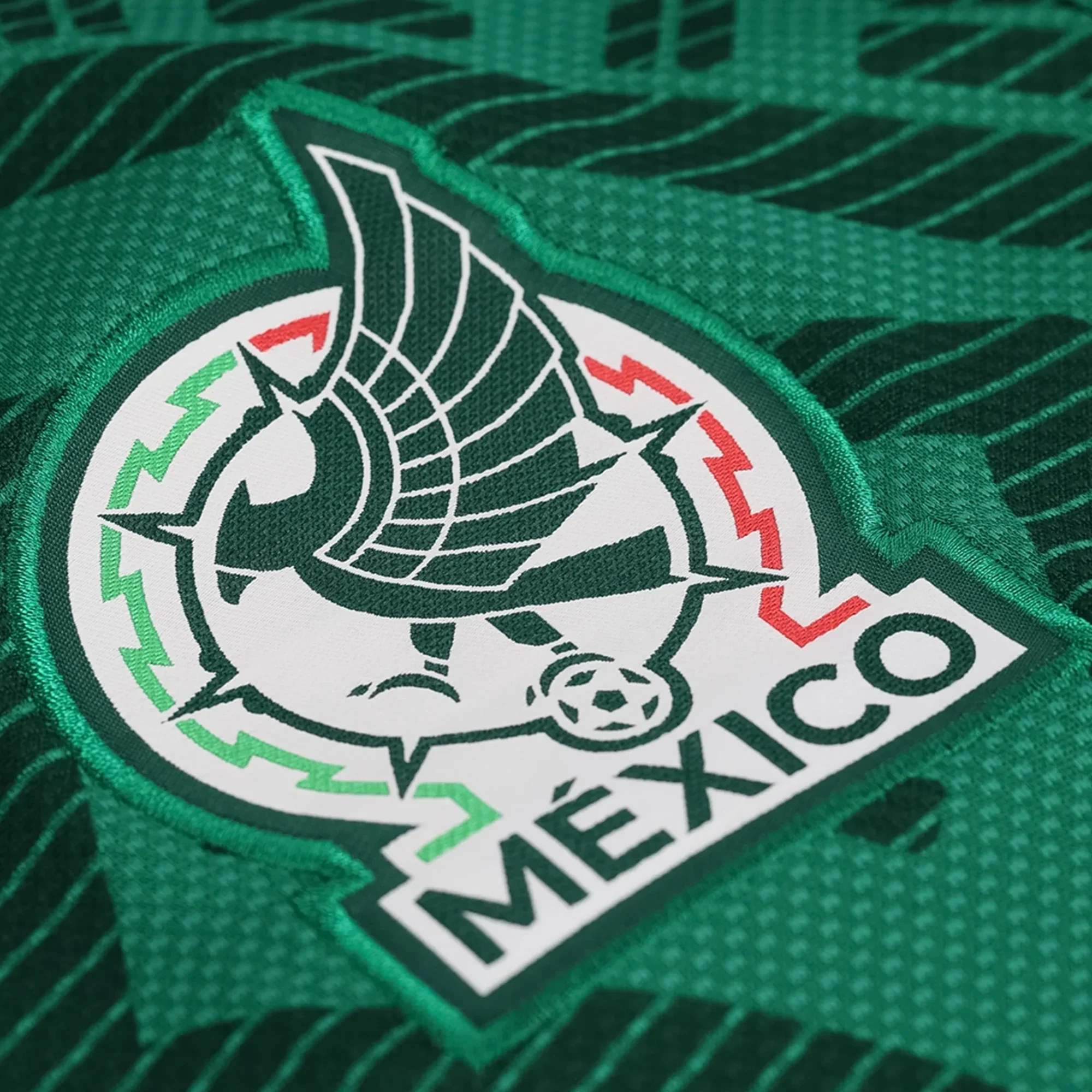 Men's Raul Jimenez Mexico Home 2026 World Cup Jersey (Bold Green)