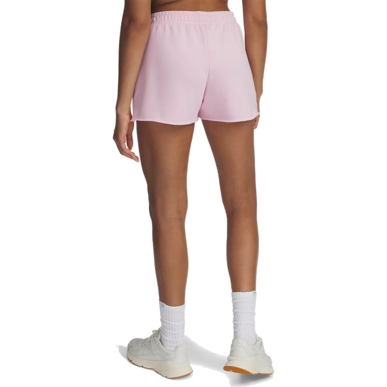 Under Armour UA Rival Terry Shorts Women - Prime Pink/White