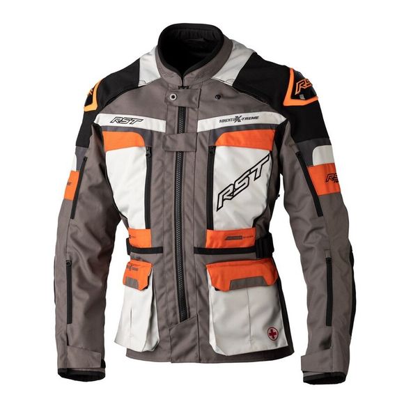 Rst Adventure -Optreme Motorcycle Jacket - Gray / OrangeRef: RST0223-C65153