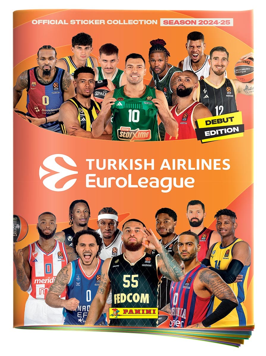 Turkish Airlines EuroLeague Panini Official Sticker Collection - missing stickers
