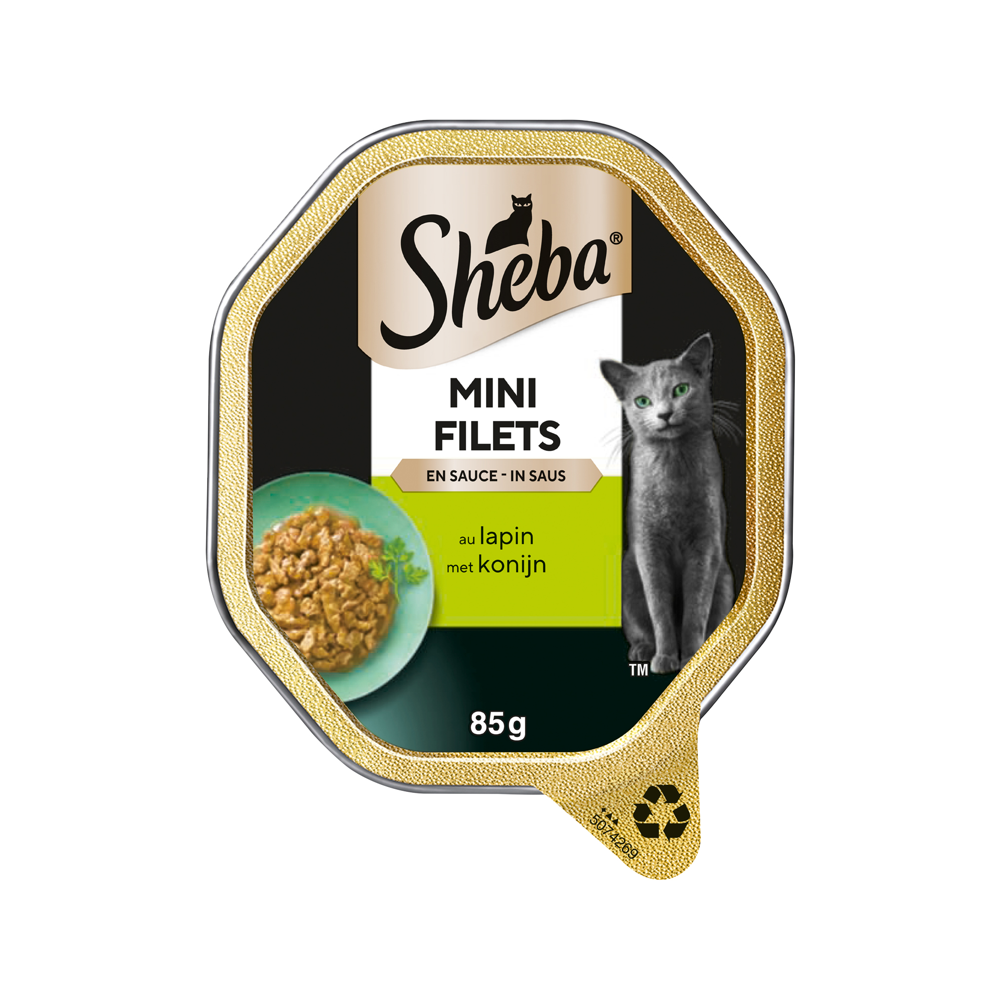 Sheba Mini Fillets in Sauce Game & Rabbit - 22 x 85g