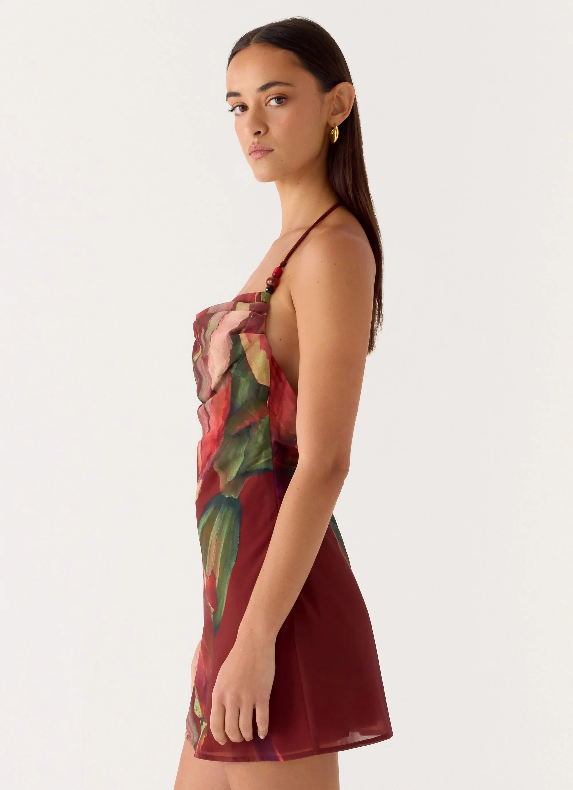 Camilla Cowl Mini Dress - Cuba Cuba