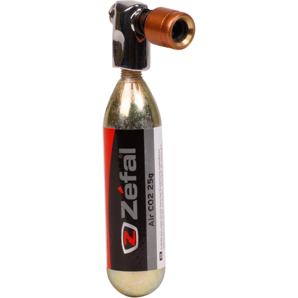 Zéfal EZ Big Shot CO2 Cartridge Pump - bronze/silver