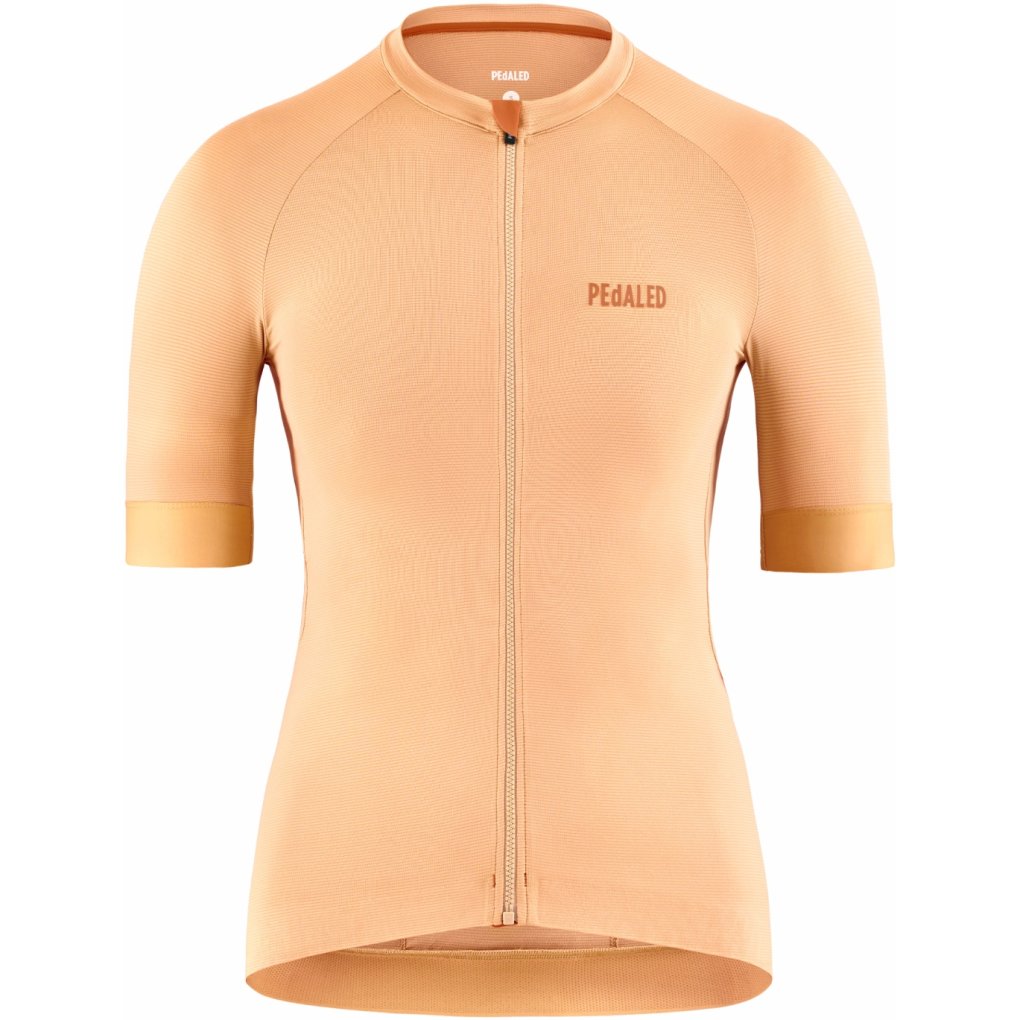 PEdALED E. Lightweight Short Sleeve Jersey Women - Light Orange