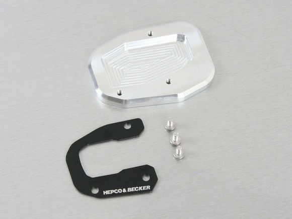 Extension de béquille Hepco & Becker latérale - noir/argentDUCATI 1158 DIAVEL V4 - 2023 - 2025Ref : HBE00041A / 42117669 00 91