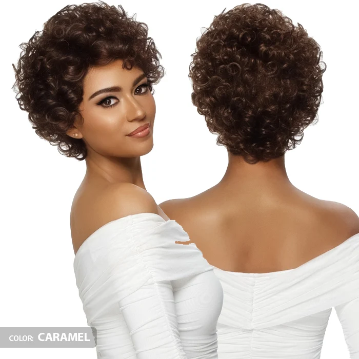 Vivica A Fox Bixie Cut Full Wig - MABEL