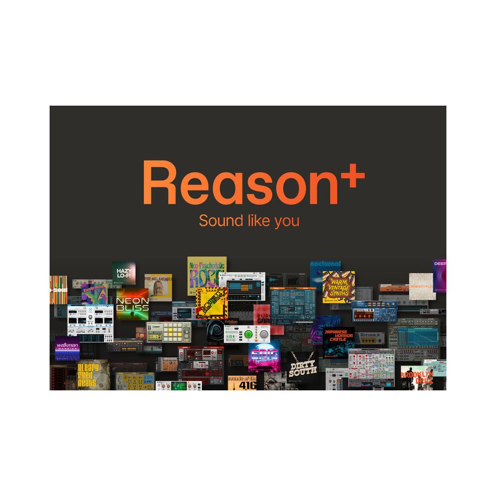 Reason Studios Reason+ – Thomann Ireland