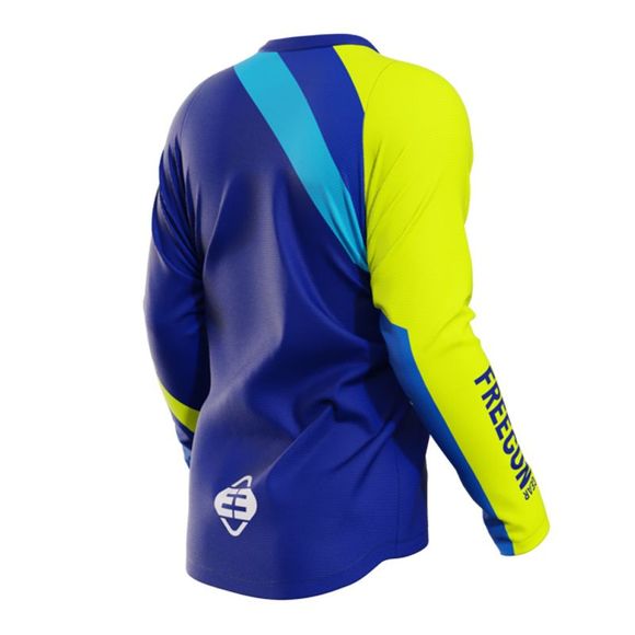Shot by Freegun RAINBOW 2023 cross jersey - Blue / BlackRef: FRG0399