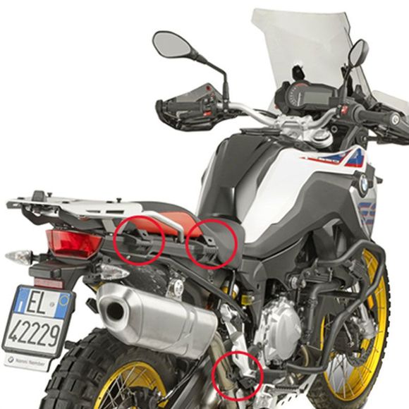Givi Monokey quick release case supportRef: PLR5127