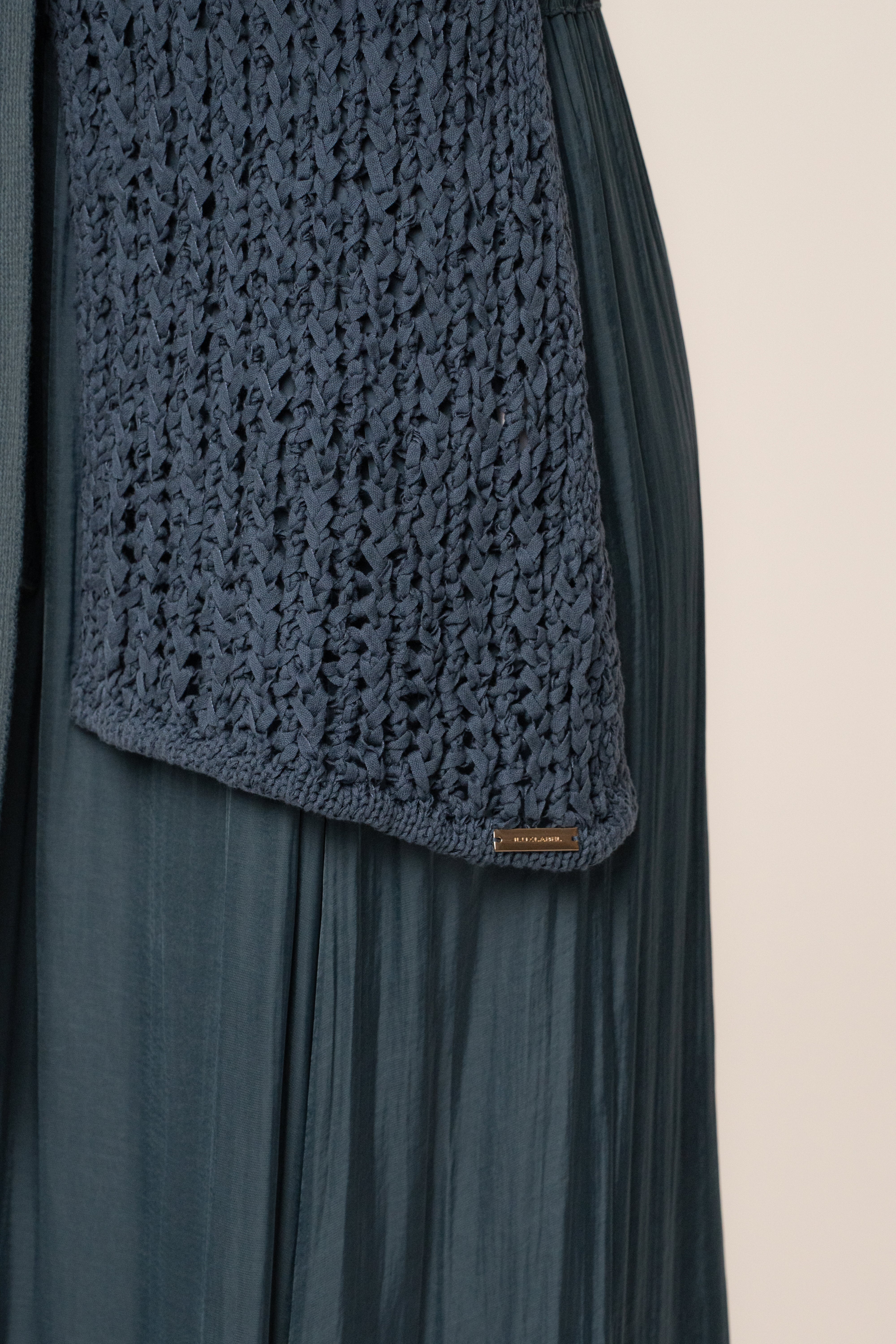 Teal Low Tide Crochet Top