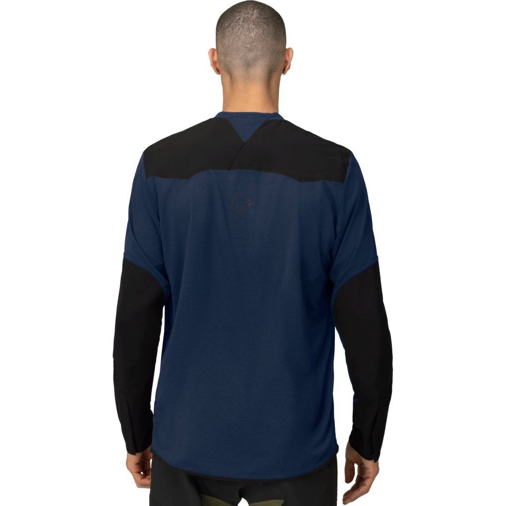 Norrona skibotn equaliser tech Long sleeve Shirt Men - Indigo Night