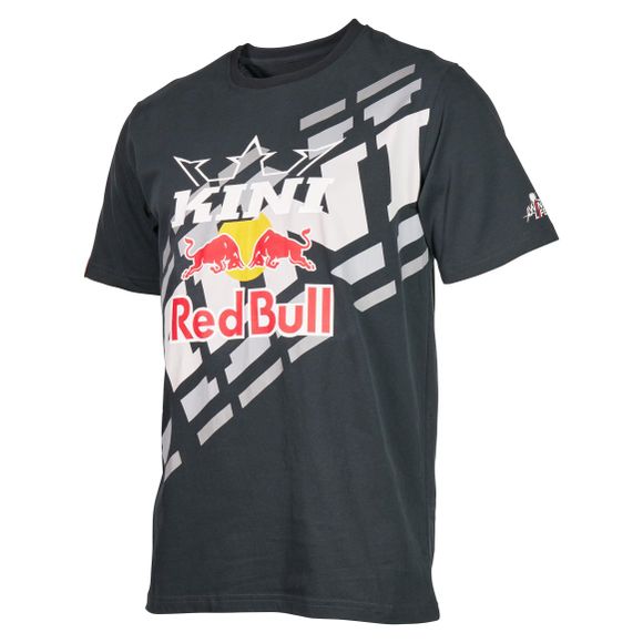 T-Shirt manches courtes Kini Red Bull 1.0 - Gris / RougeRef : KRB0125