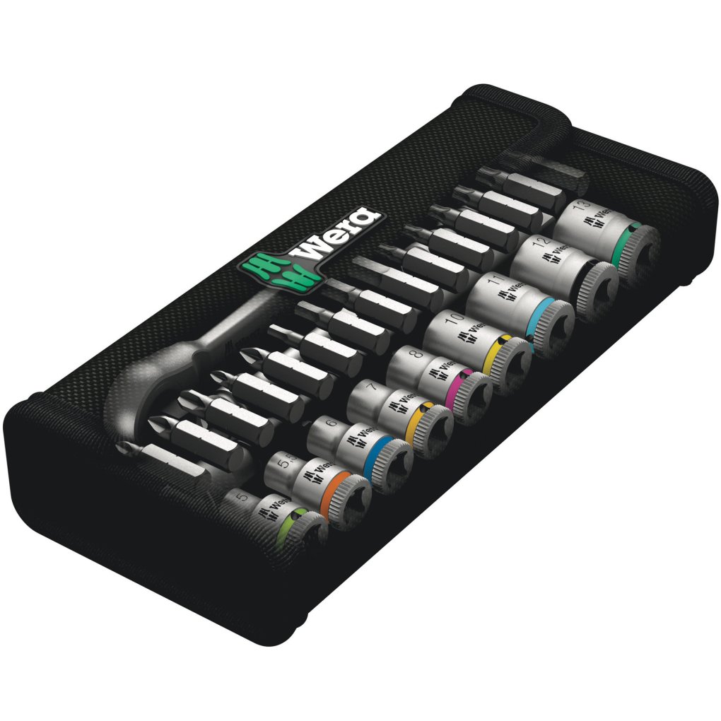 Wera 8100 SA 8 - Zyklop Metal Ratchet Set - 1/4