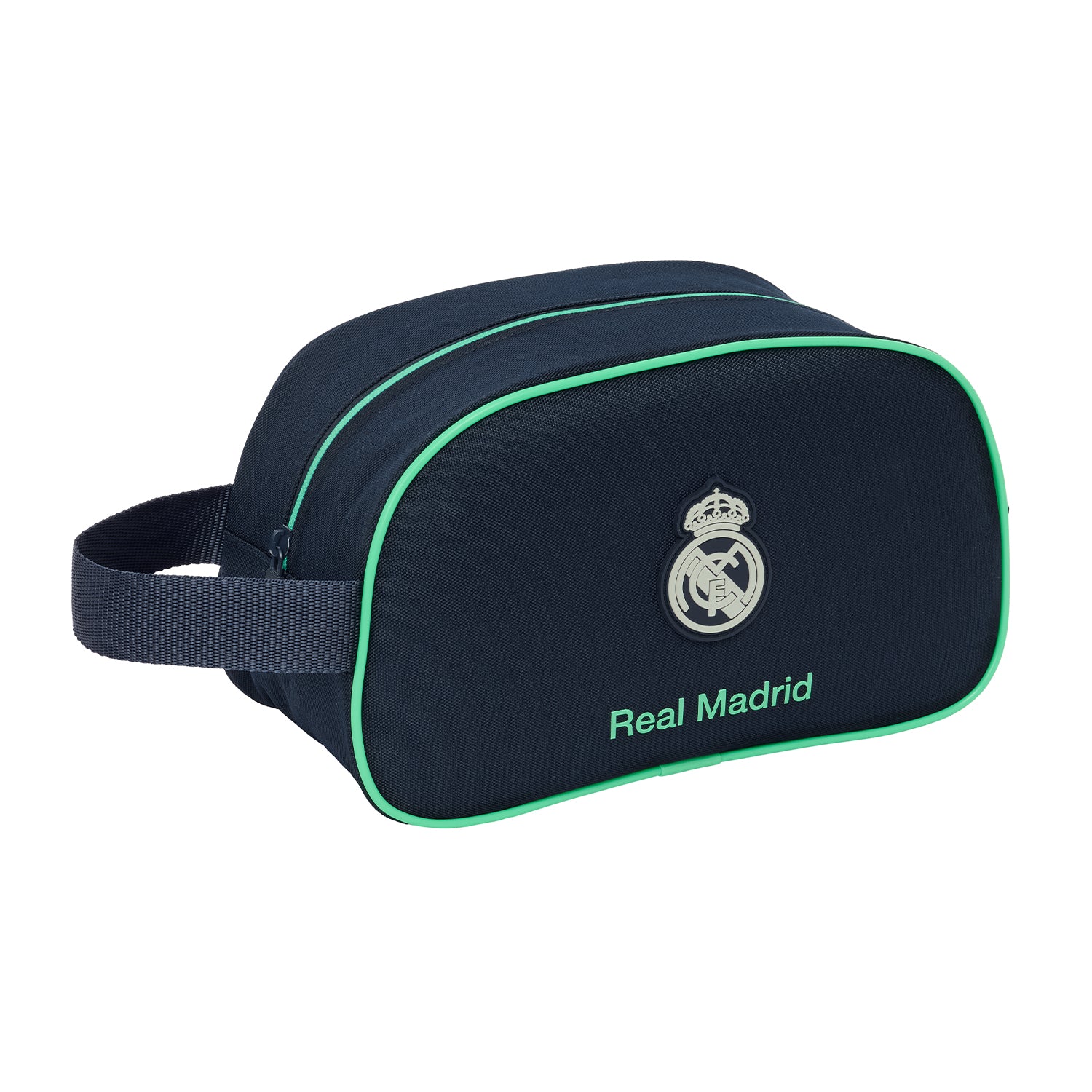 Dark Blue Single-Handle Adaptable Toiletry Bag