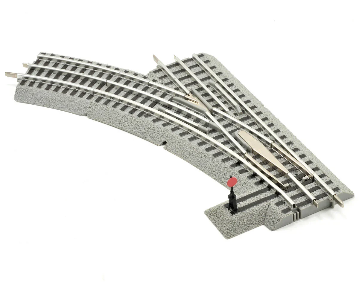 O-36 FasTrack Manual Left-Hand Switch Lionel LNL612017