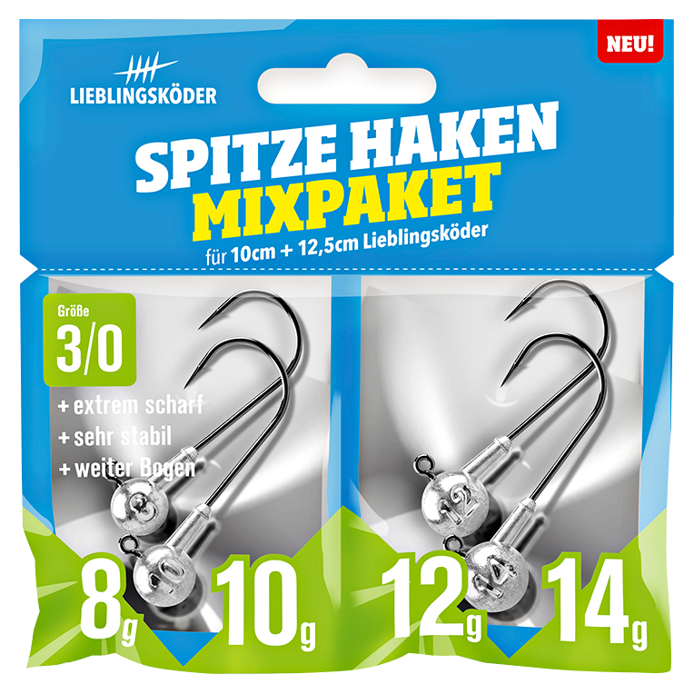 Lieblingsköder Lieblingsköder Sharp Hooks 3\/0 Mix