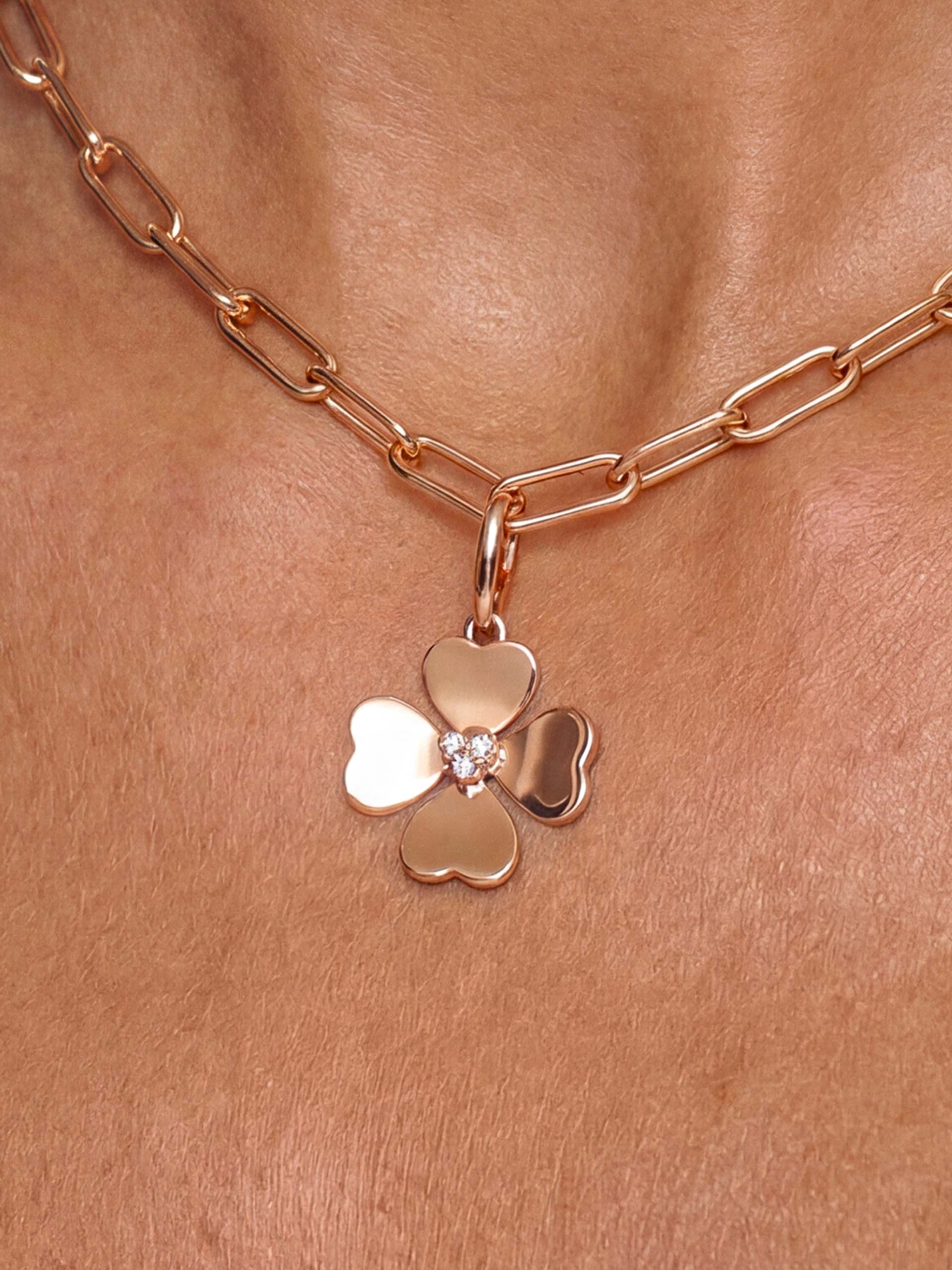 Four Leaf Clover Charm