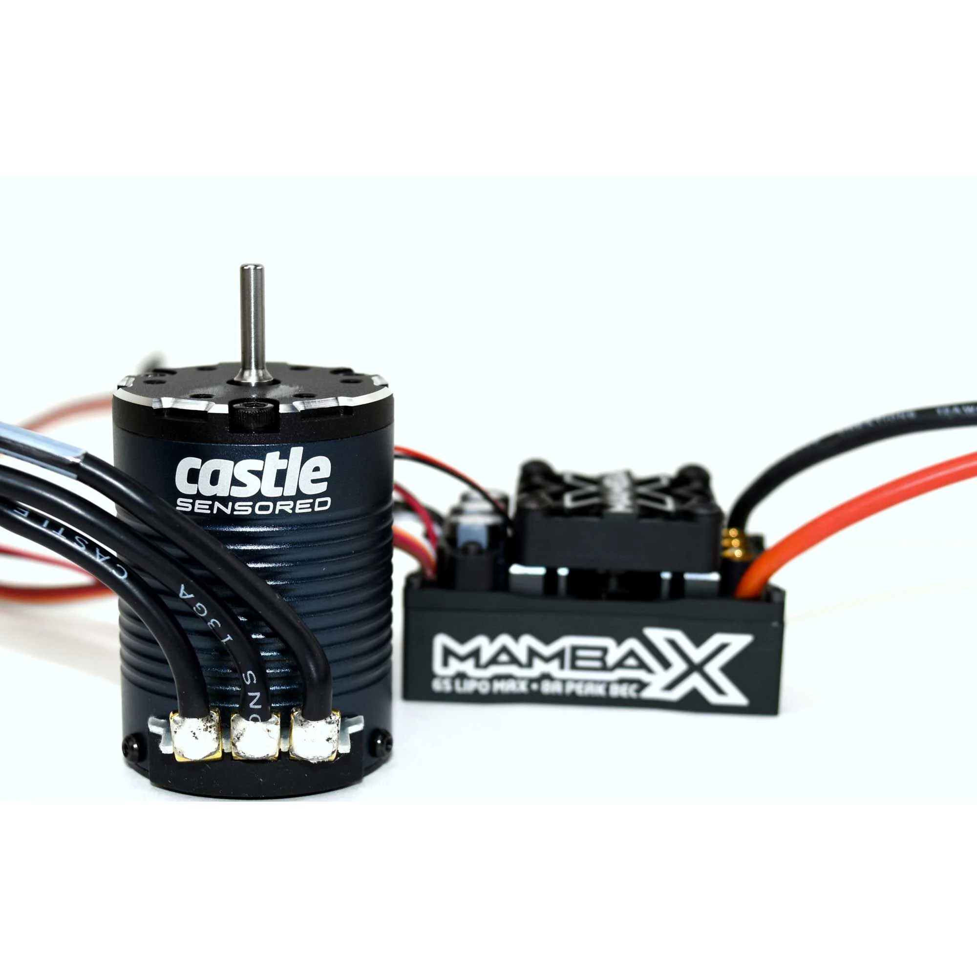 Mamba X Waterproof ESC/1406-1900Kv Sensored Brushless Motor Combo