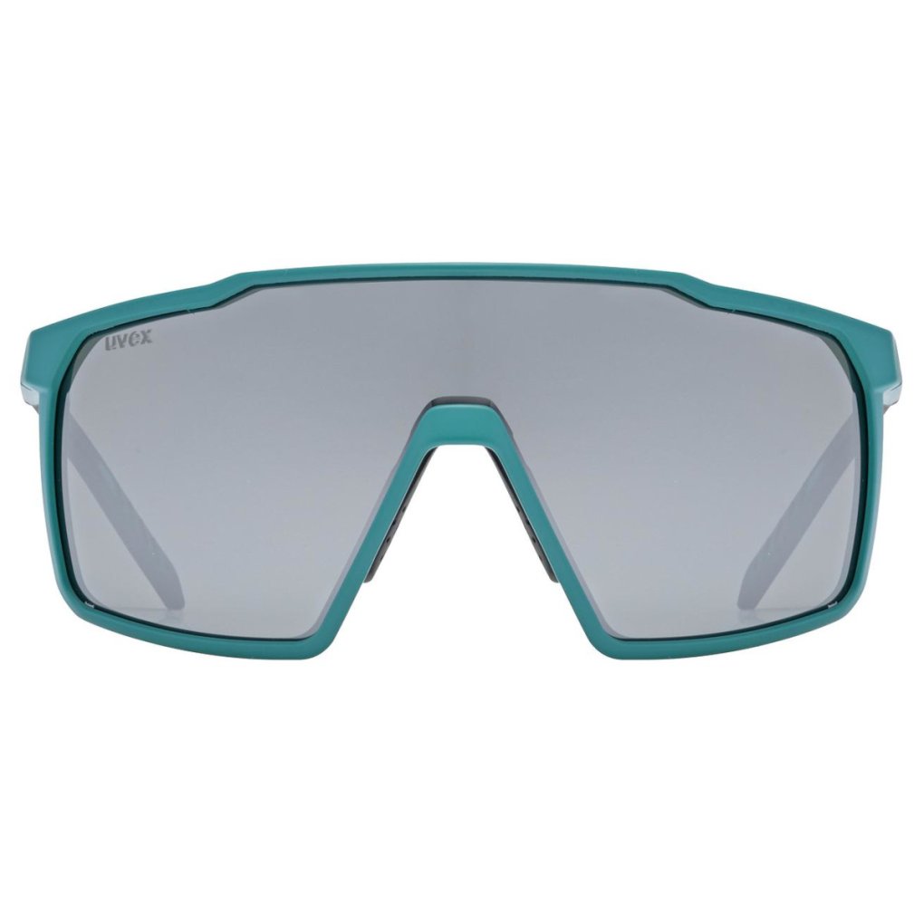 Uvex mtn perform small Glasses - teal matt/mirror silver