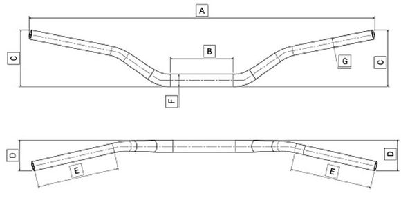 Guidon Domino bas pliantRef : DO00011A / 1113885